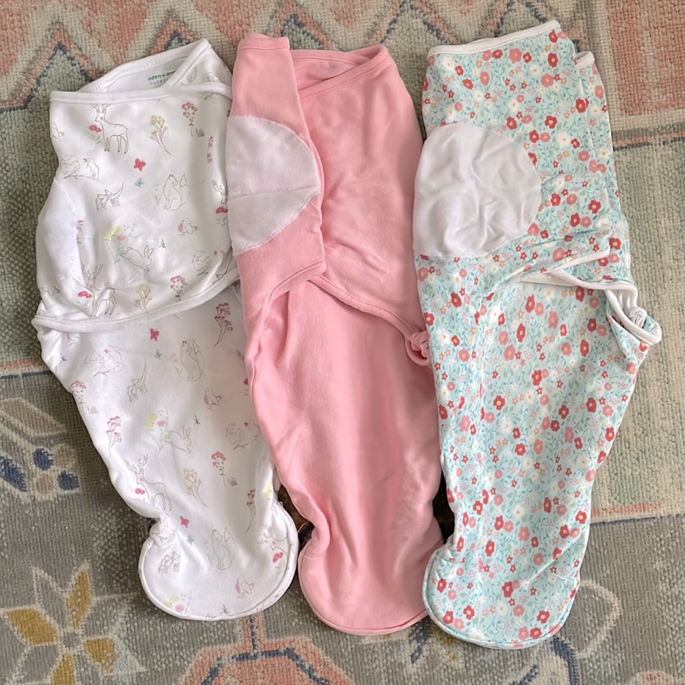 Set of 3! 0-3 M - Aden + Anais Sleep Sacks